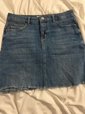 Zara Denim Mini Skirt - Blue